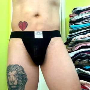 Brand New NOBLEST CLASSIC JOCKSTRAP in size MEDIUM (28-30) in BLACK